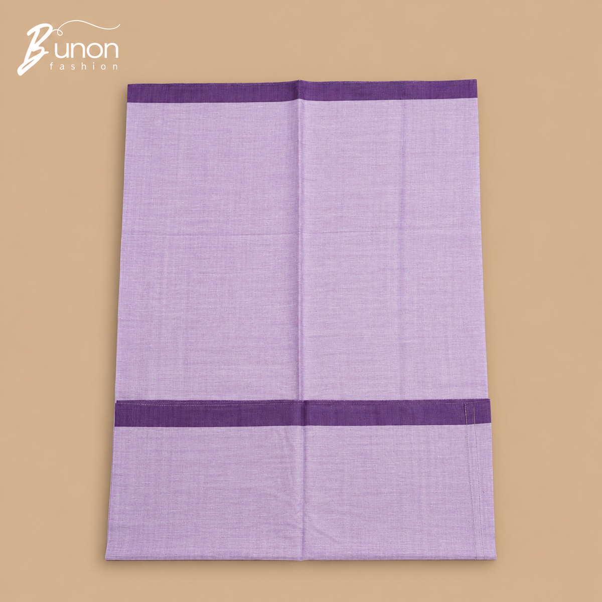 Bunon সিগনেচার প্রিমিয়াম কটন লুঙ্গি – Purple