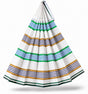 চেক কটন লুঙ্গি – White Green Purple Gold